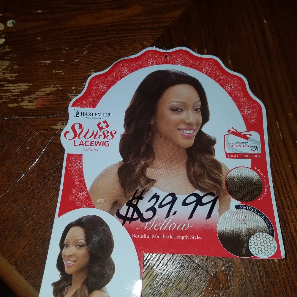 Swiss lace front wig
